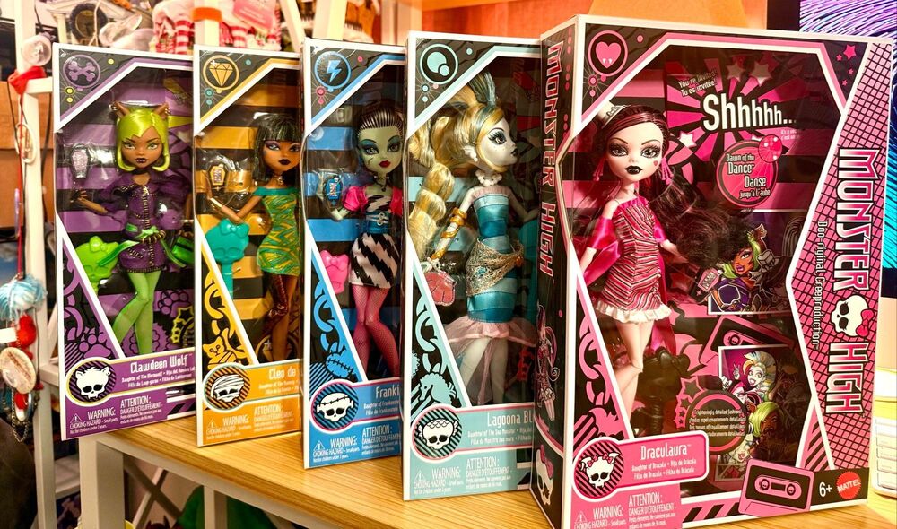 Monster High Dawn of the Dance Creeproduction Complete Set of 5 IN HAND 2026 LOO